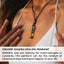 Retro Reiki Healing Energy Crystal Pendant Natural Stone for Yoga Meditat CHK12N Carousel 8