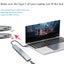 USB C HUB Type C Splitter Thunderbolt 3 Docking Station Laptop Adapter Wi CHK12N Carousel 8