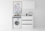 Laundry Tub -Plywood Cabinet & Marble Bench in 1300mm Carousel 1