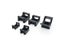 100pcs Cable Tie Base Mount Wire Clips HC 1 HC 2 HC 4 Carousel 3