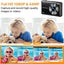 2.4 inches HD 1080P Digital Children Camera Rechargeable Cameras with 16x CHK12N Carousel 10
