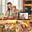 2.4 inches HD 1080P Digital Children Camera Rechargeable Cameras with 16x CHK12N Carousel 13