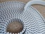 10meters HTD5M Timing Belt Width 15 20 30mm Color White PU Polyurethane With Carousel 5