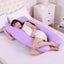 Sleeping Support Pillow For Pregnant Women Body 100% Cotton Rabbit Print CHK12N Carousel 5