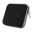 Portable CD DVD Case 40 Capacity EVA Storage Bag Round Holder with Zipper CHK12N Carousel 6