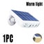 1~4PCs Bright Warm White Led Solar Light Outdoor Motion Sensor Lighting f CHK12N Carousel 7