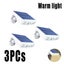 1~4PCs Bright Warm White Led Solar Light Outdoor Motion Sensor Lighting f CHK12N Carousel 1