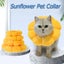 Pet Collar Anti-Bite Surgery Anti-Lick Wound Healing Protection Sunflower CHK12N Carousel 16