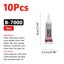 3 9 15 25ML B7000 Glue Glass For Mobile Phone Epoxy Glue Resin Jewelry fo CHK12N Carousel 8