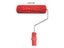 7" DIY Patterned Paint Roller With Plastic Handle Crocodile Skin Texture Carousel 5