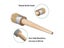 1PC Wood Handle Brushes With Natural Bristles Chalk Oil Paint Wax Brush Carousel 6