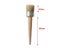 1PC Wood Handle Brushes With Natural Bristles Chalk Oil Paint Wax Brush Carousel 7
