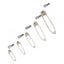 High Quality 50pcs Safety Pins DIY Sewing Tools Accessory 5 Kinds Size Si CHK12N Carousel 10