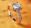 ZDADAN 925 Sterling Silver Hexagonal Inlaid Cz Rings For Women Fashion We CHK12N Carousel 2