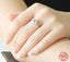 ZDADAN 925 Sterling Silver Hexagonal Inlaid Cz Rings For Women Fashion We CHK12N Carousel 3