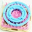 9Pcs/ Set DIY scarf sock knitting device Flower Loom Petals Knitted Croch CHK12N Carousel 4
