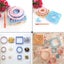 9Pcs/ Set DIY scarf sock knitting device Flower Loom Petals Knitted Croch CHK12N Carousel 5