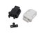 2 Pack Plastic Drawer Cabinet Catch Black With Screws Push To Open Carousel 4