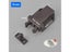 2 Pack Plastic Drawer Cabinet Catch Black With Screws Push To Open Carousel 1