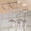 Stainless steel wine rack single and double row wine glass rack high glas CHK12N Carousel 8