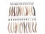 Neitsi Human Hair 85 Color Rings/Charts For Hair Extensions Dyeing Carousel 1
