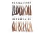 Neitsi Human Hair 85 Color Rings/Charts For Hair Extensions Dyeing Carousel 4