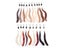 Neitsi Human Hair 85 Color Rings/Charts For Hair Extensions Dyeing Carousel 5