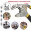 6 In / 8 In Multifunctional Adjustable Universal Wrench with Chrome Craft CHK12N Carousel 2