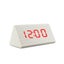 Digital Clock LED Wooden Alarm Clock Table Sound Control Electronic Clock CHK12N Carousel 8