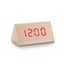 Digital Clock LED Wooden Alarm Clock Table Sound Control Electronic Clock CHK12N Carousel 16