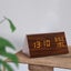 Digital Clock LED Wooden Alarm Clock Table Sound Control Electronic Clock CHK12N Carousel 18
