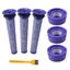 Pre-Filters HEPA Post-Filters Replacements Compatible Dyson V8 and V7 Cor CHK12N Carousel 1