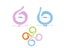 1Set Plastic Knitting Crochet Markers Locking Stitch Needle Clip Markers Ring Carousel 4