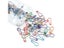 100PC Mix Color Gourd Shape Safety Pin Clips For DIY Clothing Kit Carousel 5
