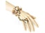 1Pc Nail Art Watch Ring Bracelet Gloves Stand Mannequin Hand Carousel 3
