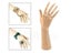 High Quality Silicon Female Hands Mannequin Nail Art Fake Model Watch Ring Carousel 4