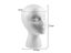 27.5 X 52cm Female Foam Mannequin Head For Cap Headphones Hair Accessories Wigs Carousel 1