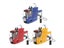 MX-6600 10 Digits Two-line Labeller Price Tag Gun Label 2 Lines For Retail Carousel 6