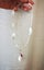 Unique designed pearl and mother of pearl necklace Carousel 7