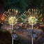 LED solar fireworks lights/outdoor lawn dandelion light string decoration lights Carousel 4