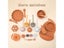 New Design Non-Toxic Baby Pacifier Holder Silicone Container Box For Kids Teat Carousel 6