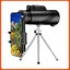 80X100 HD Monocular Telescope Durable 20000m Long Rang Bak4 Prism With/wi CHK12N Carousel 5