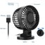EAS-Personal Mini USB Fan Noiseless Table Desk Fan With Dual Blades For H CHK12N Carousel 3
