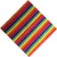 Festival Rainbow Colorful Seven Stripes 55x55CM Unisex Cotton Pocket Squa CHK12N Carousel 1