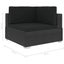 6 Piece Garden Lounge Set with Cushions Poly Rattan Black Alipx Carousel 8