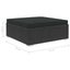 6 Piece Garden Lounge Set with Cushions Poly Rattan Black Alipx Carousel 9