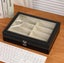 New Leather Glasses Case For Women Men Eyewear Sunglasses Display Storage CHK12N Carousel 6