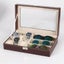 New Leather Glasses Case For Women Men Eyewear Sunglasses Display Storage CHK12N Carousel 8