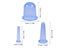 3pcs Jar Silicone Vacuum Cupping Cans For Massage Anti Cellulite Suction Cups Carousel 5