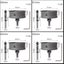 1 pc 5A Carbide Tip TCT Drill Bit Hole Saw 12-150mm Drill Bit Set Hole Sa CHK12N Carousel 12